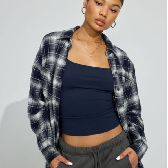 GARAGE Noah Plaid Button-Up Shirt - Picture 1 of 6